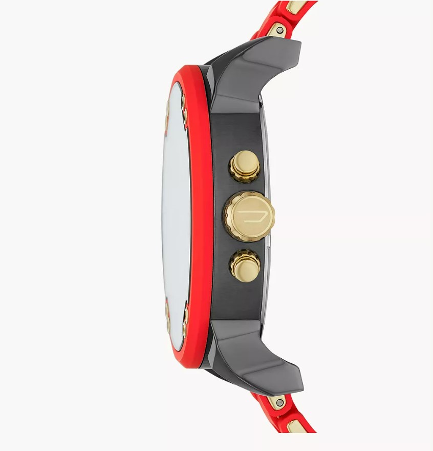 Reloj Diesel Reloj Color Rojo Diesel Reloj Mr Daddy Metal En Color