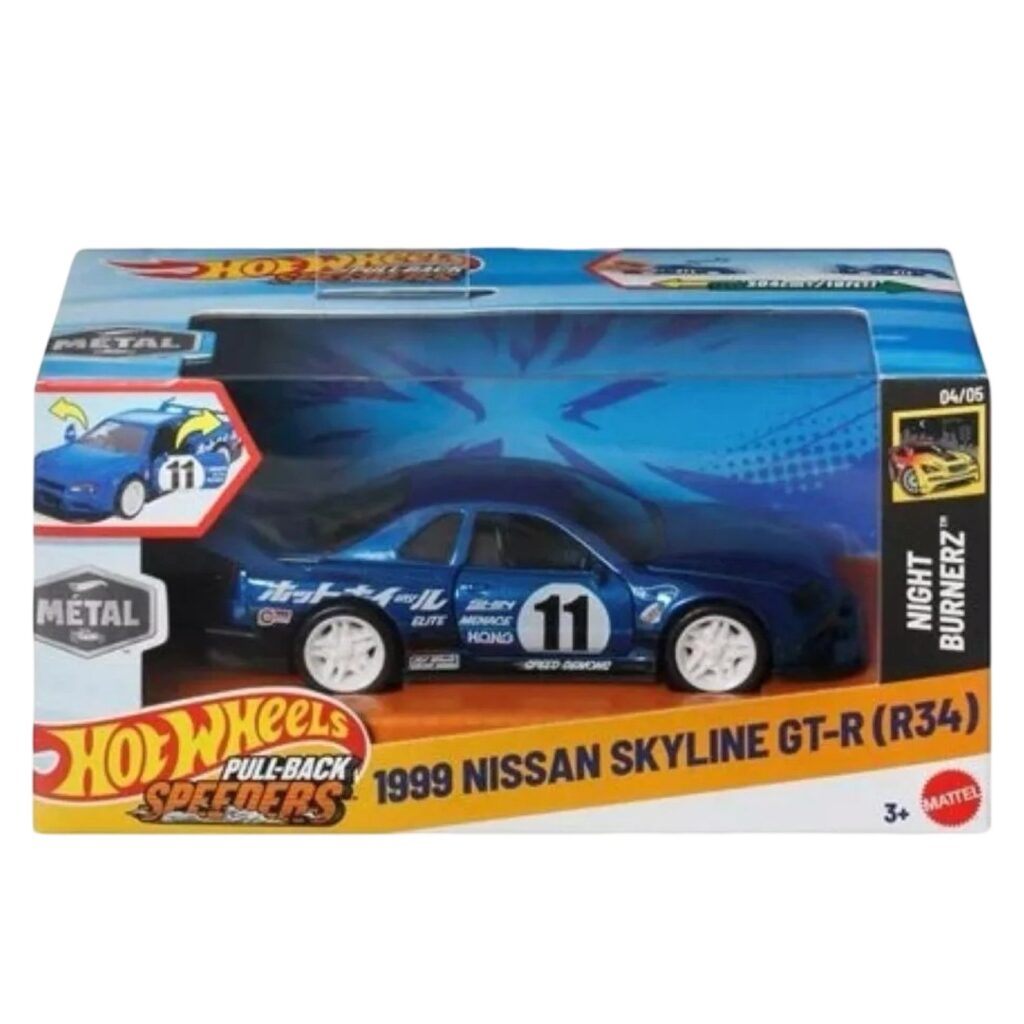 Hot Wheels Speeders 1999 Nissan Skyline GT-R (R34) 04/05 Carro de ...